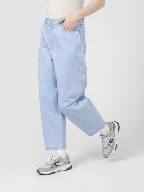 Women's balloon jeans - blue
