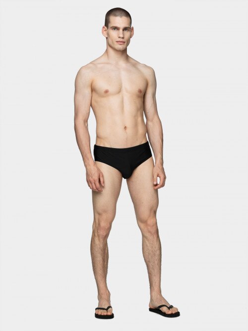 Men's swim trunks  deep black