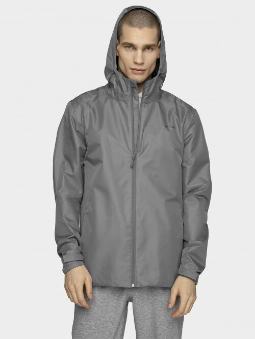 Men's functional jacket gray