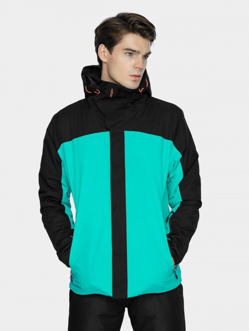 Men's ski jacket  light blue