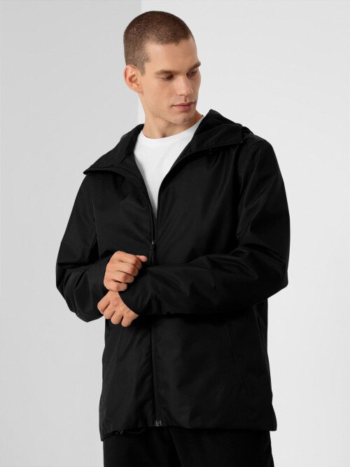 OUTHORN Men's transitional jacket deep black