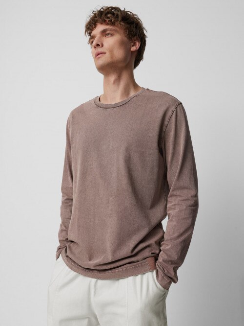 OUTHORN Men's acid wash longsleeve