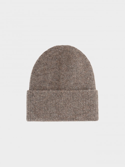 OUTHORN Women's winter beanie with wool and alpaca