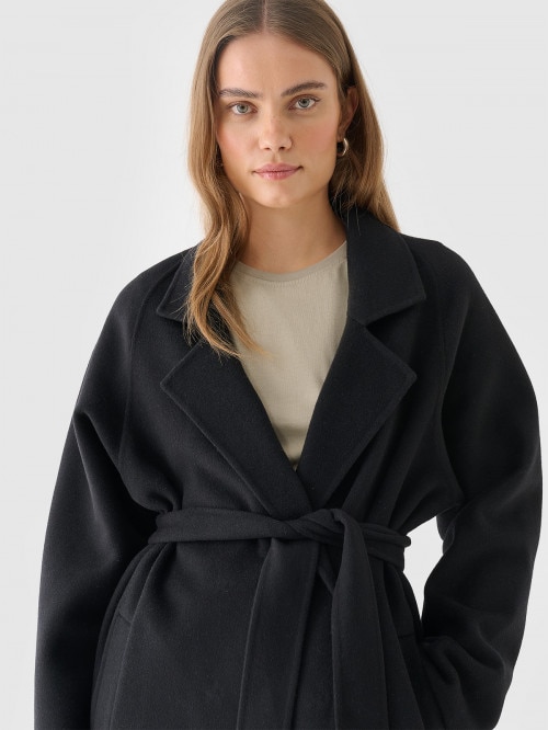 Women's woolen coat