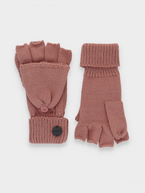 OUTHORN Mittens dark pink