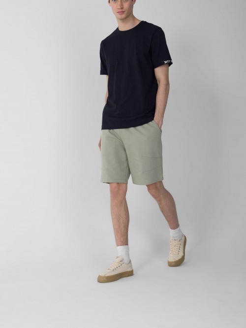 Men's sweat shorts - mint