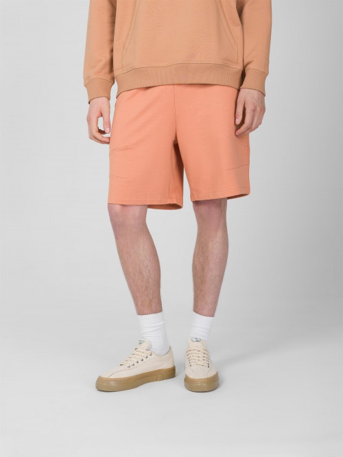 Men's sweat shorts  orange