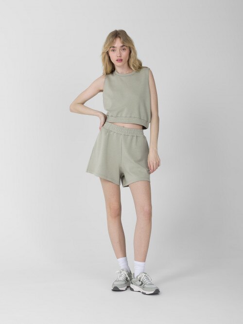 OUTHORN Women's modal sweat shorts  mint mint