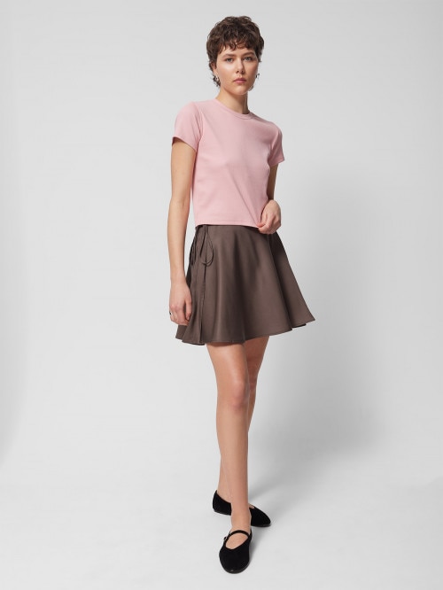 OUTHORN Lyocell mini skirt
