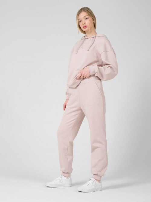 OUTHORN Women's sweatpants light pink