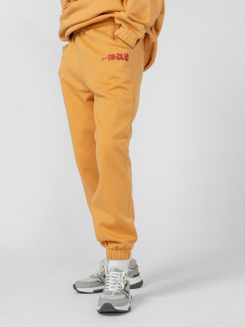 Women's sweatpants - yellow