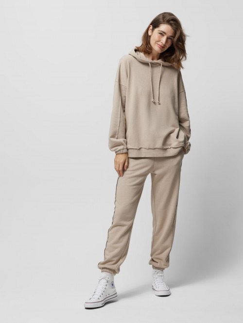 OUTHORN Women's joggers sweatpants beige