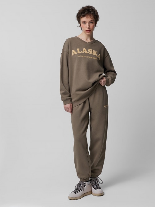 OUTHORN Women's joggers sweatpants khaki