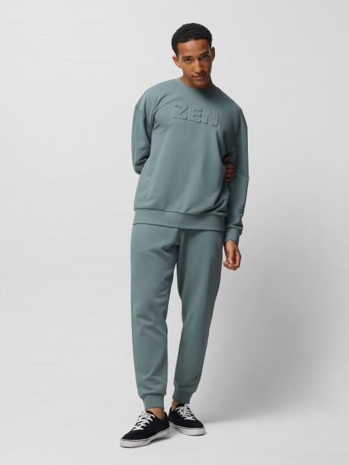 OUTHORN Men's joggers sweatpants sea green