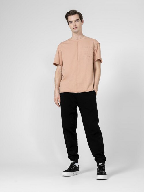 OUTHORN Men's sweatpants  black deep black
