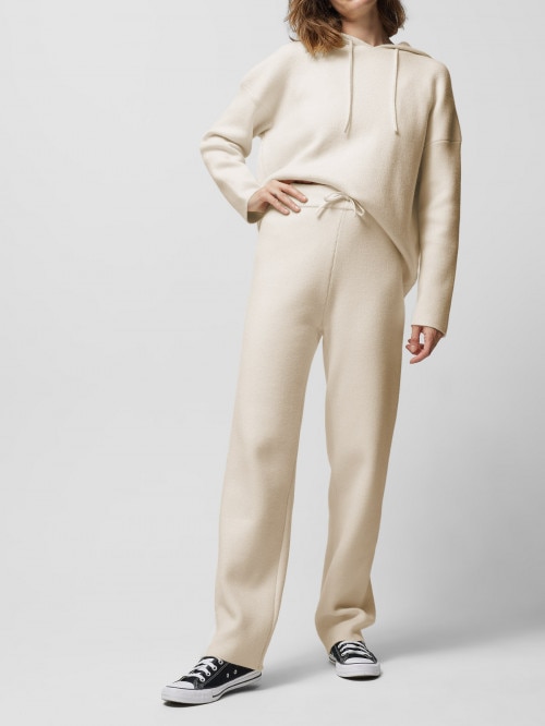 Women's wide-leg knit pants