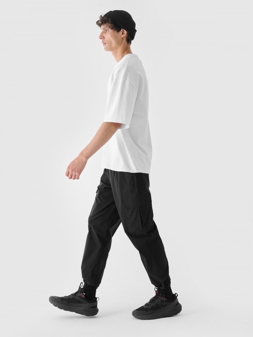 Men's oversize cargo trousers