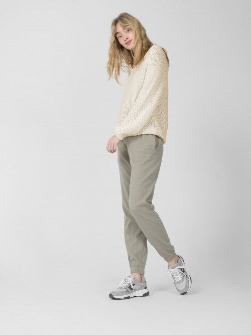 Women's oversize jumper - cream