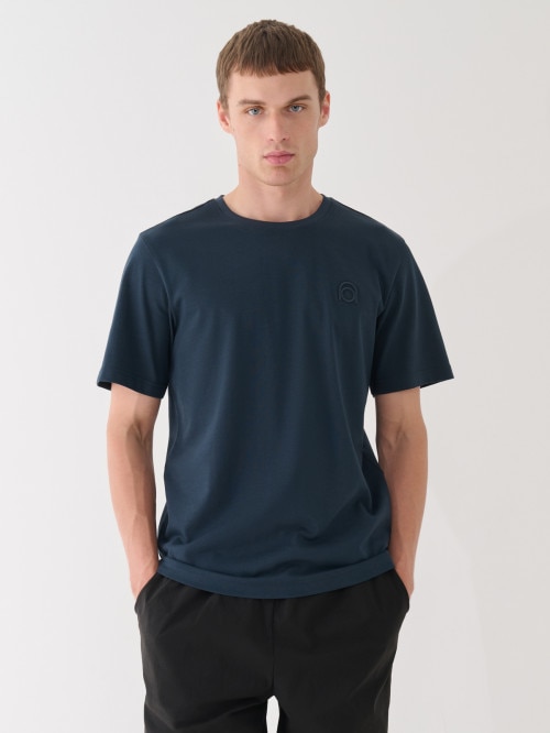 OUTHORN Men's tshirt with embroidery 