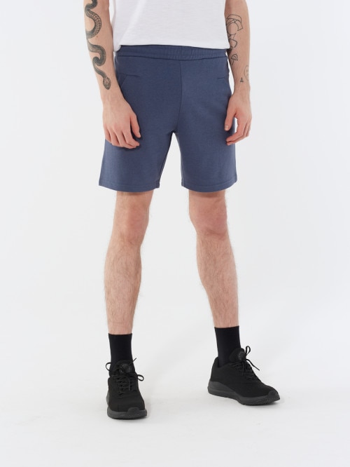 Men's knit shorts SKMD601 - anthracite