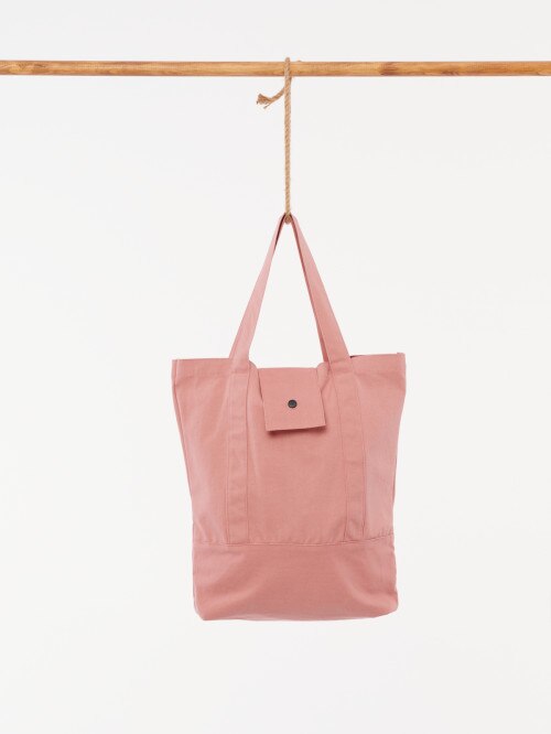 Beach bag  dark pink